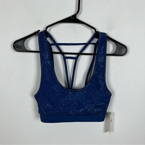 Anthropologie  Daily Practice Blue Sports Bra