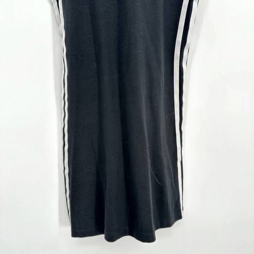 Adidas  Adicolor Classic Fitted Summer Mini Dress Black White Women's XS