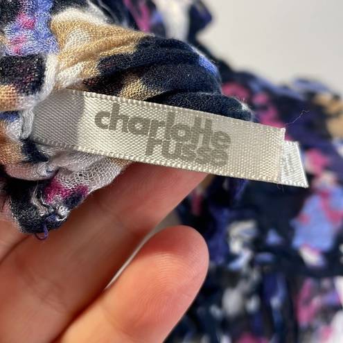 Charlotte Russe  Floral Printed Infinity scarf