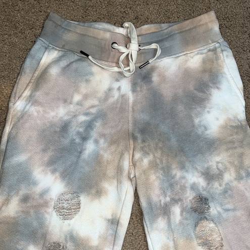 n:philanthropy  Road Tie-Dye Distressed Joggers XS