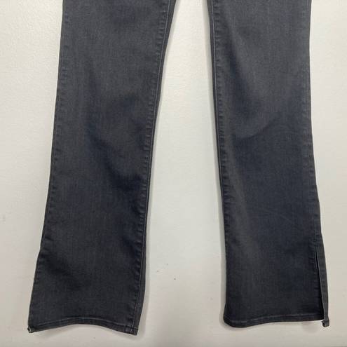 Madewell Roadtripper Skinny Flare Jeans 28 Black Bellhaven Stretch High Rise 70s