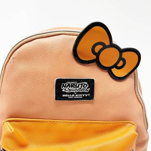 Sanrio  Hello Kitty X Naruto Shippuden Vegan Leather Mini Backpack With Bow