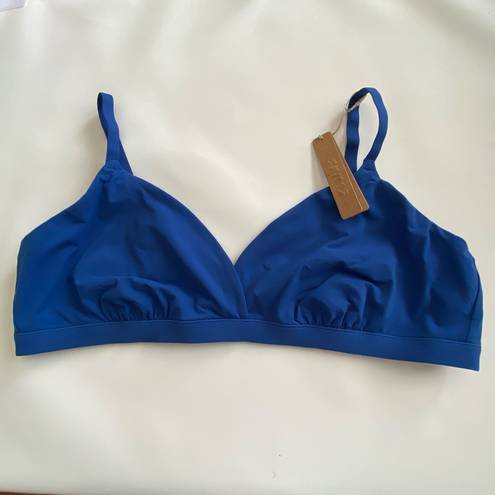 SKIMS NWT  Fits Everybody Crossover Bralette Sapphire Size 2X