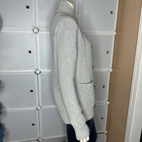 Tommy Hilfiger  Gray Heavy Cable Knit Cardigan Size Small