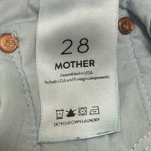 Mother The Insider Crop Step Fray Size 28 Denim Jeans