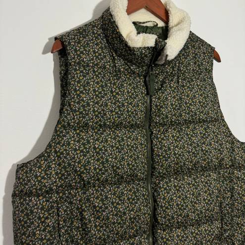 Universal Threads NWT Universal Thread Floral Puffer Vest Zip Up Size XX-Large