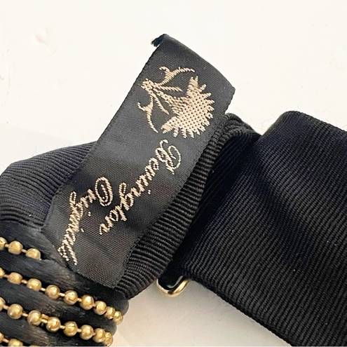 Twisted Vintage Bevington Original Fabric Knotted  Charmed Velcro Closure Belt