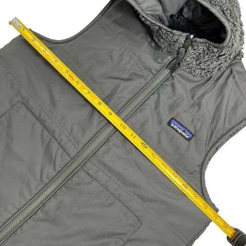 Patagonia  Los Gatos Reversible Sleeveless Hooded Zip Up Vest