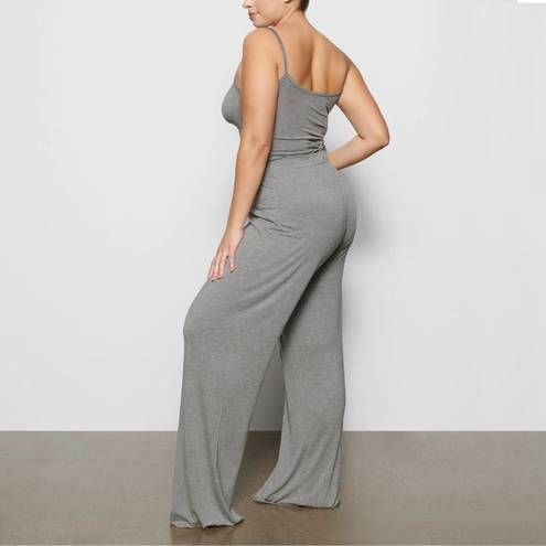 SKIMS  Heather Gray Lounge Wide Leg Sleep Pant 4X