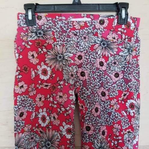 Linda Matthew’s Linda Matthews Floral Ankle Cropped Pants