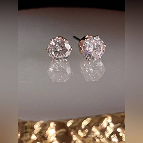 Swavorski Swarovski Crystal Round Cut Studs Earrings