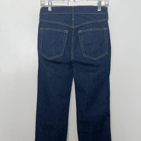 Gap NWT  High Rise Vintage Flare Stretch Denim Jeans Dark Wash 25 O Tall T