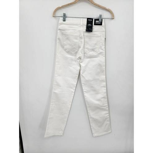 Dr. Denim NWT  Dixy Straight Leg Low Rise White Denim Women XS Jeans