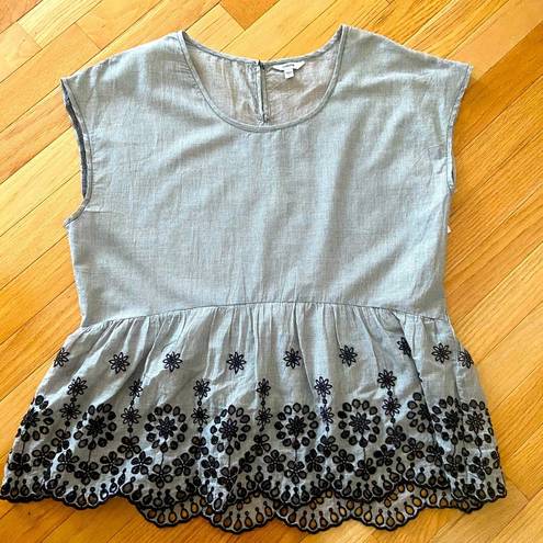 Sonoma NEW❤️ Sleeveless Gray and Black Top NWT Large