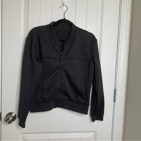 Zyia  black mesh primo activity zip up jacket size medium athletic running