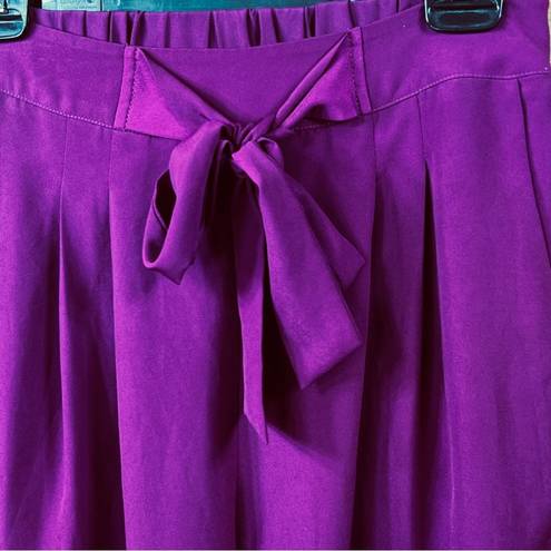 Harper  and Gray Size Small Wide Leg Pants with Pockets & Tie Waist