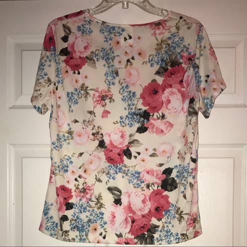 Blair 🇺🇸  Floral Cottagecore Shirt Sleeve Blouse