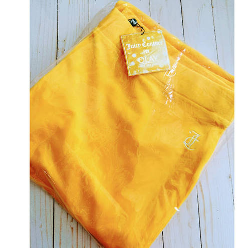 Juicy Couture  x Olay Limited Edition Velour Track Pants Marigold Plus Size 4X -2