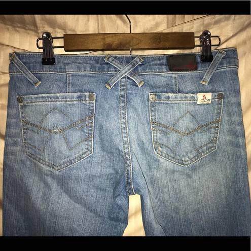 ABS Allen Schwartz Allen Schwartz size 29 blue crop jeans