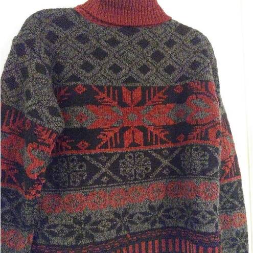 High Sierra Vintage  Knit Winter Turtleneck Sweater