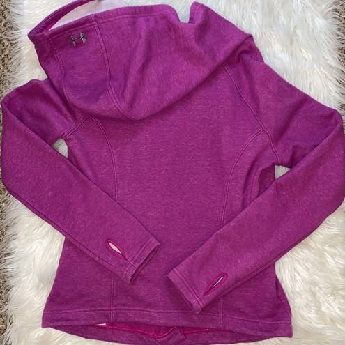 Under Armour Under Armor Purple Hoodie With Thumbholes