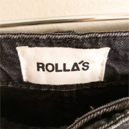 Rolla's  Dusters High Rise Slim Straight Leg Jean in Comfort Shadow Women's 27