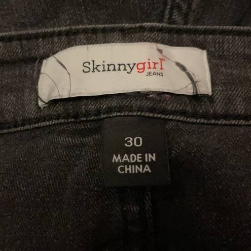 Skinny Girl  Jeans ‘The Rail Straight’ in Black Women’s Size 30