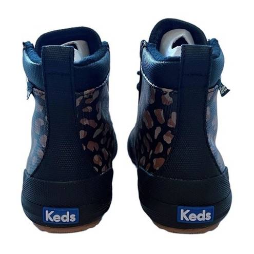 Keds  NIB Leopard Print Scout II Water-Resistant Canvas Rain Boots Size 10 NWT