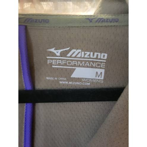 Mizuno Nwt sz medium womens  Ronda Rousey khaki pullover reputation hoodie