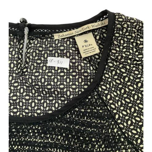 Maison Scotch  Bahamas New York Waikiki Shirt Petite Small | 18-311