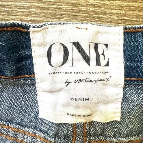 One Teaspoon  Awesome Baggies low waist medium rise distressed jeans