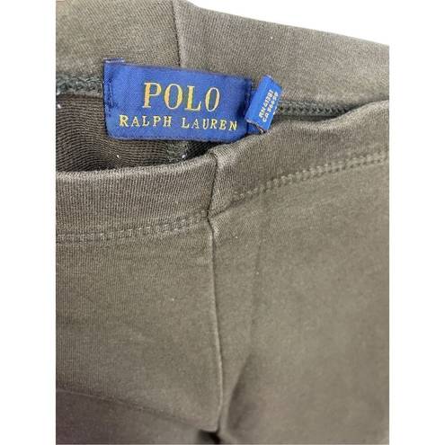 Polo  Ralph Lauren Olive green patch leggings Medium