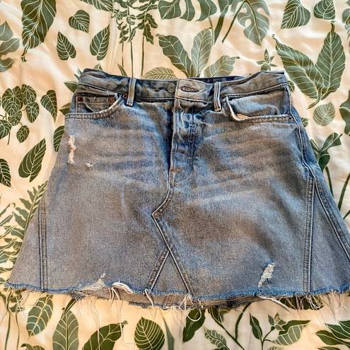 GRLFRND  Eva Denim Skirt