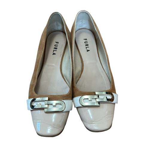 Furla  SUEDE CHAIN FLATS