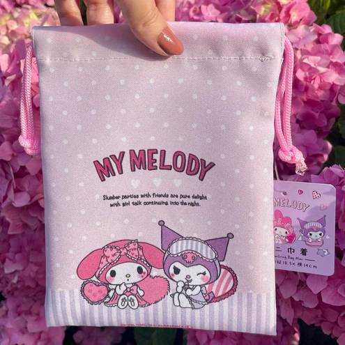 Sanrio  My Melody And Kuromi Drawstring Bag