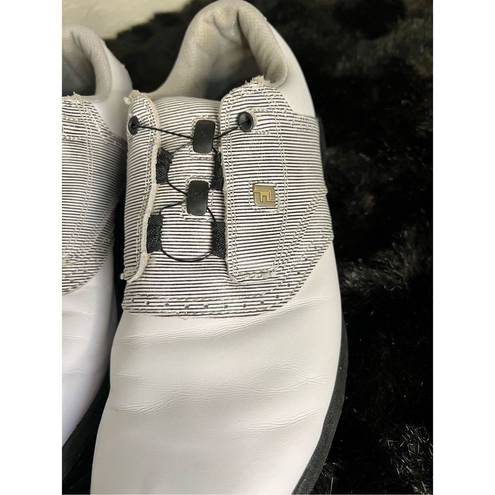 FootJoy  Golf Shoes Womens 7.5 Medium Dryjoys BOA white Gray 99018