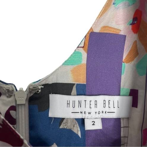 Hunter Bell  NWOT Braden Patchwork Dress Size 2