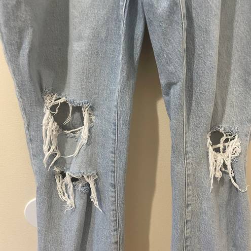 Good American  x Zara Jeans Womens Plus Sz 18 Classis Slim Ripped High Rise Denim