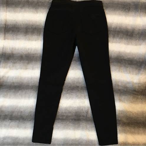 No Bo  BLACK COTTON SPANDEX PULL UP JEGGING PANTS