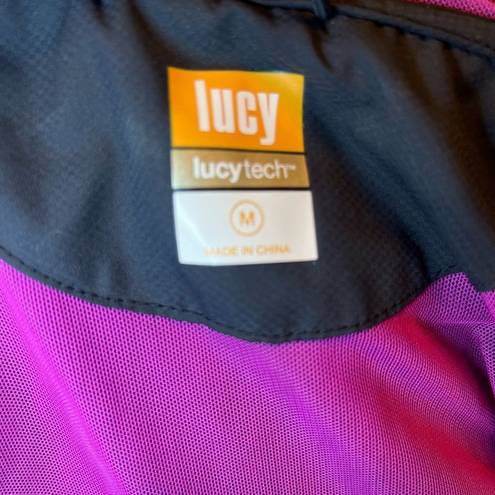 Lucy Tech  Black Athletic Hooded Vest