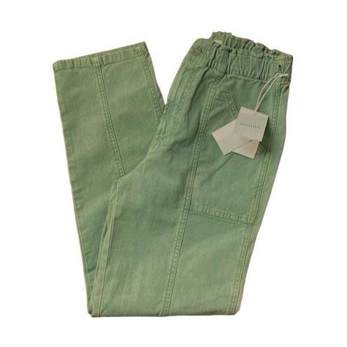 MOTHER Women's The Springy Ankle Jeans Loden Moss Size 29 NWT