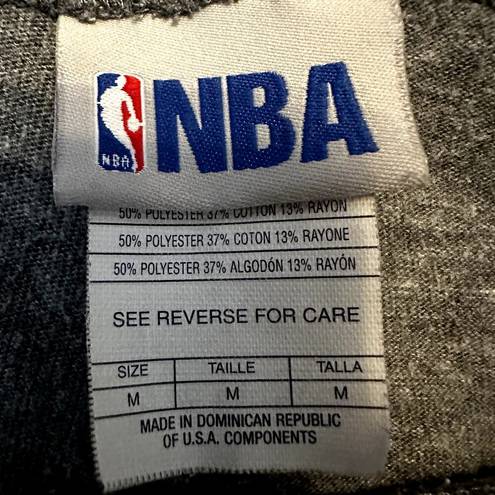 Nba  Terry Sweatpants Utah Jazz Print Drawstring Loose Fit Gray Medium