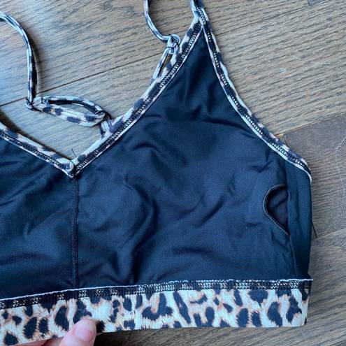 Zyia cheetah print bra women’s size XS