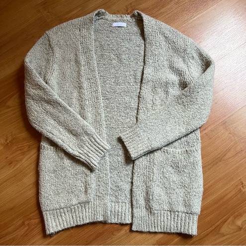 Oak + Fort  Boucle Chunky Knit Cardigan