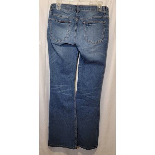 Bongo  Women's Jeans Bootcut Blue Denim Size 7 Stretch Mid Rise