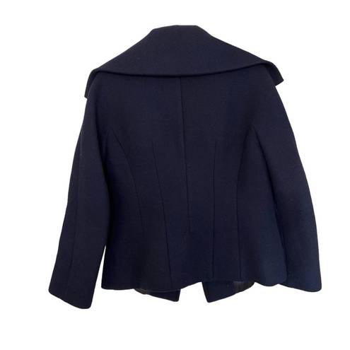 Max Mara  Wool Angora Pea Coat Jacket