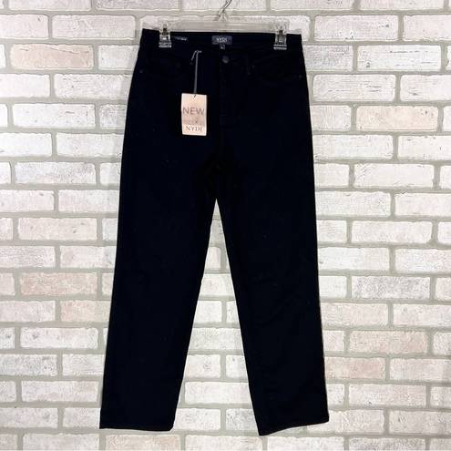 NYDJ  NWT Jenna Straight Ankle Jeans in Black Size 4