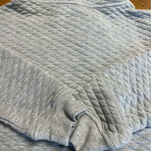 Zyia  Active | Grey Quilited Waffle Hoodie | Womens Size XS