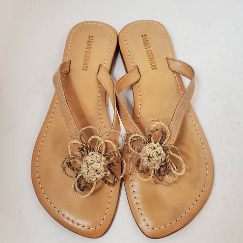 Daisy Sara Stewart Brown  Sandals Size 8