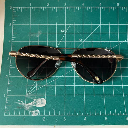 Oscar de la Renta Scalloped Aviator Sunglasses Mod 3060 770